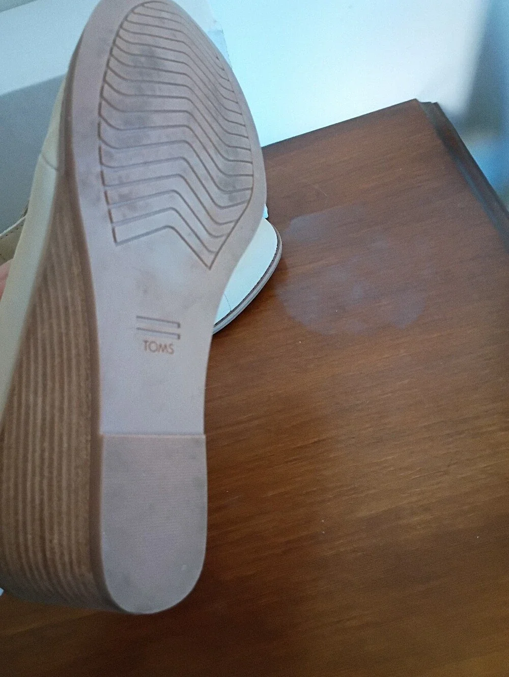 Toms Women’s Cream Wedge Ankle Booties - Stylish Everyday Comfort